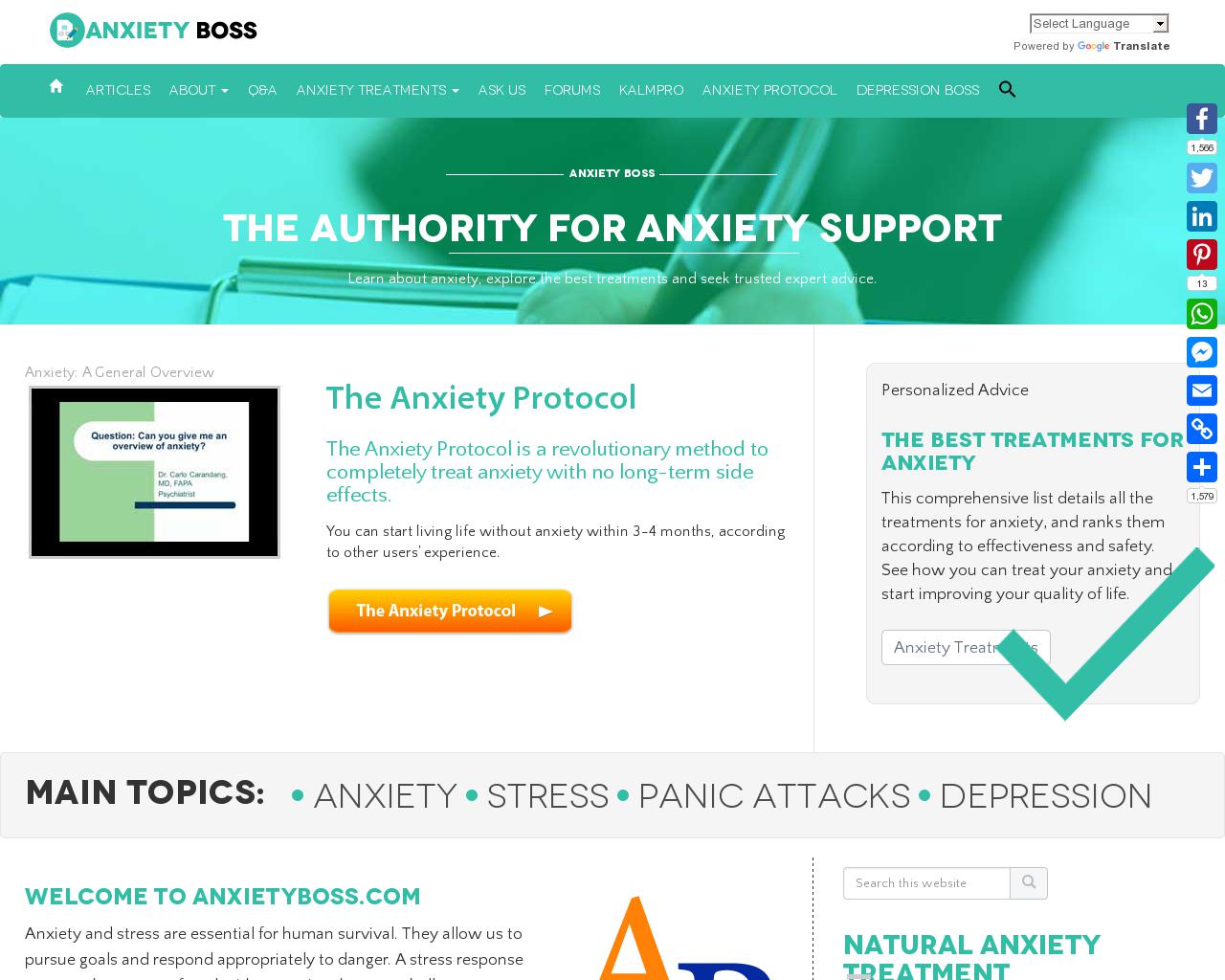 anxietyboss.com