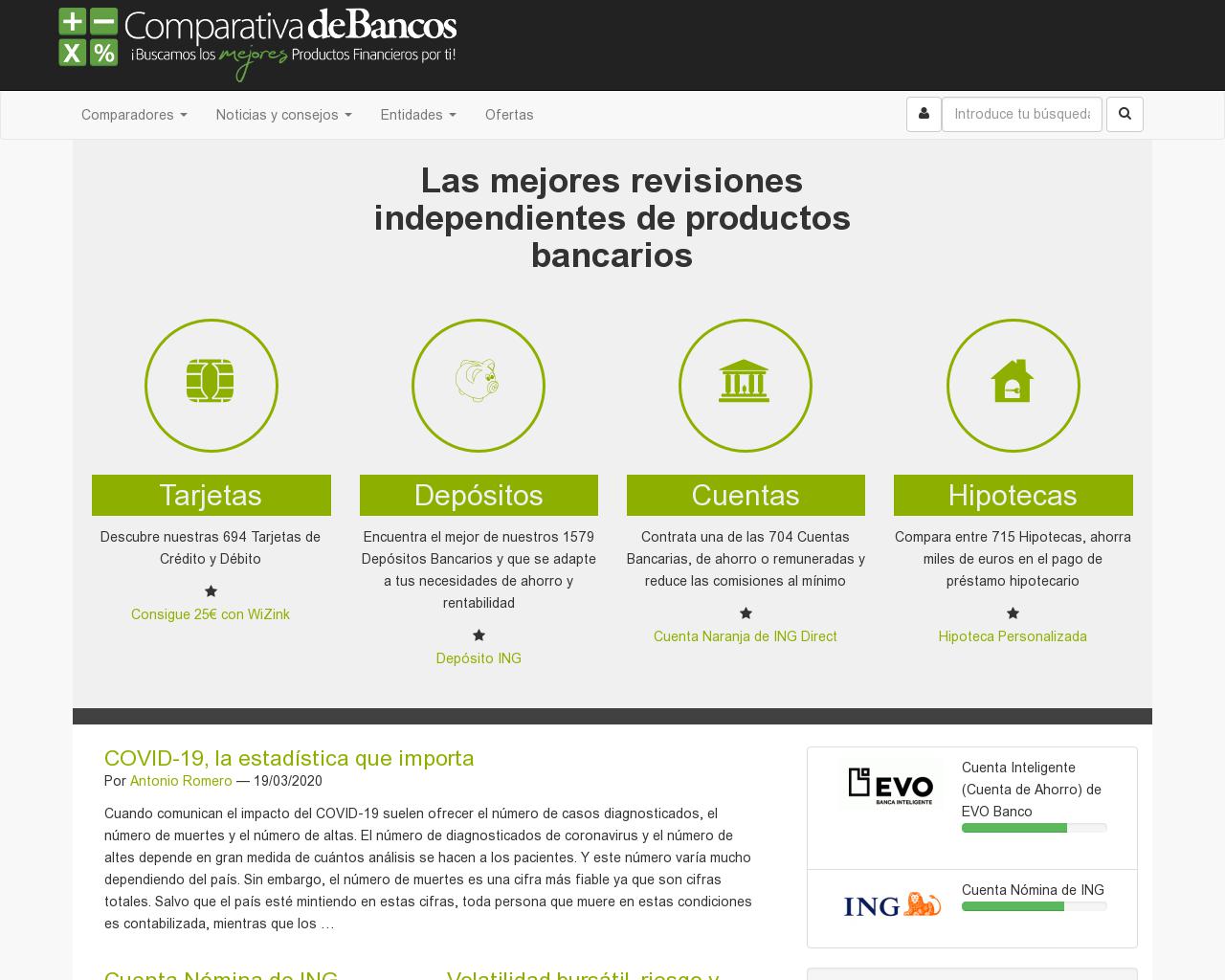 comparativadebancos.com