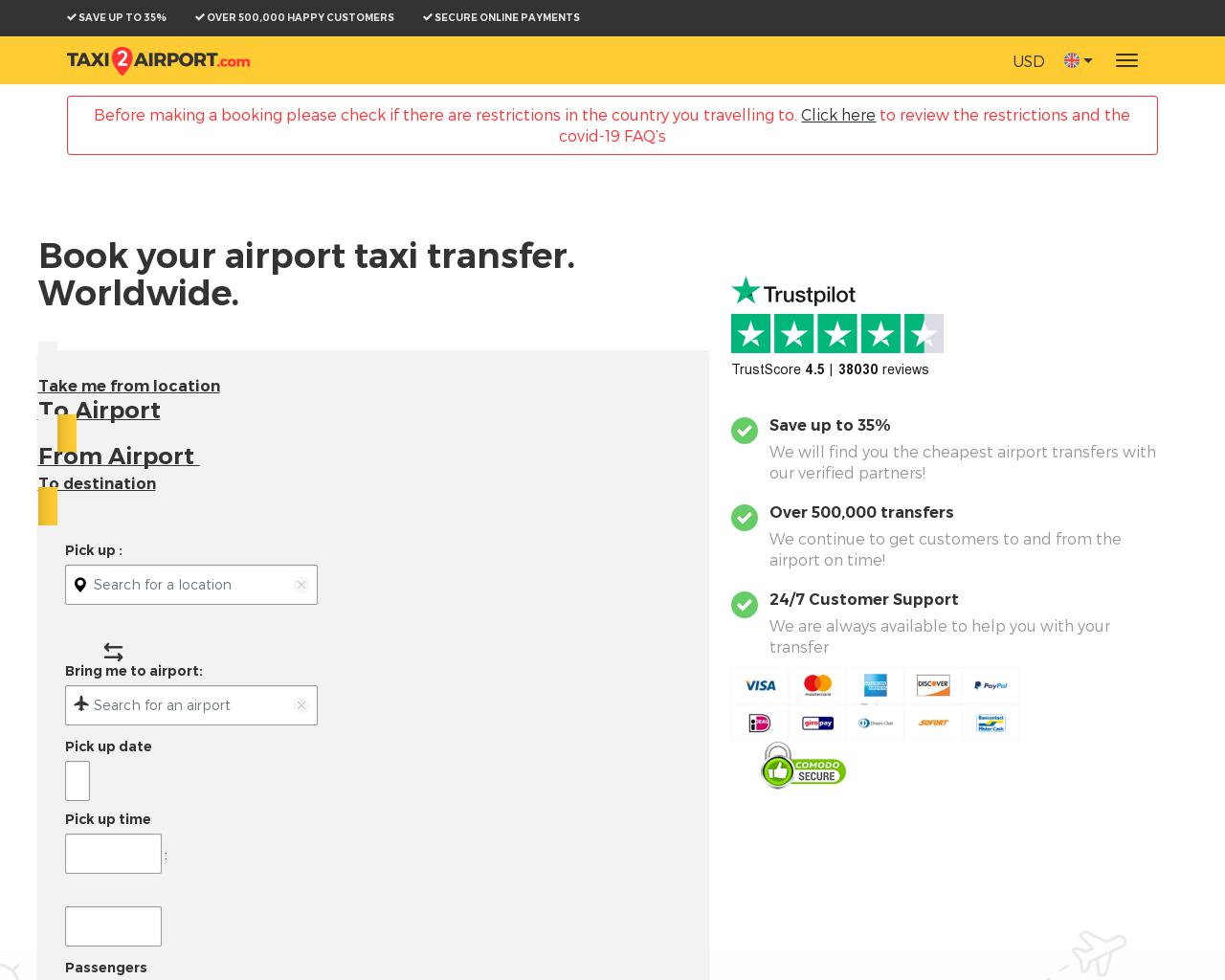 taxi2airport.com